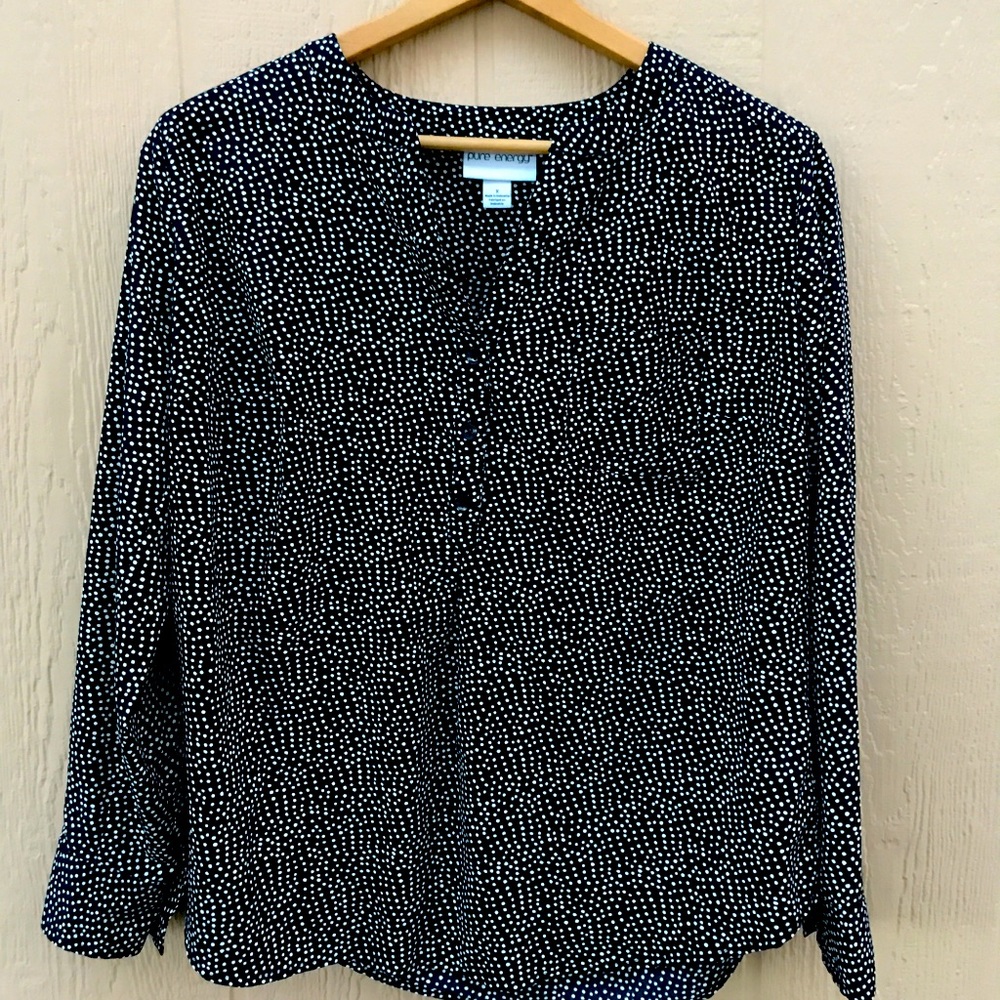Sweet polka dot blouse